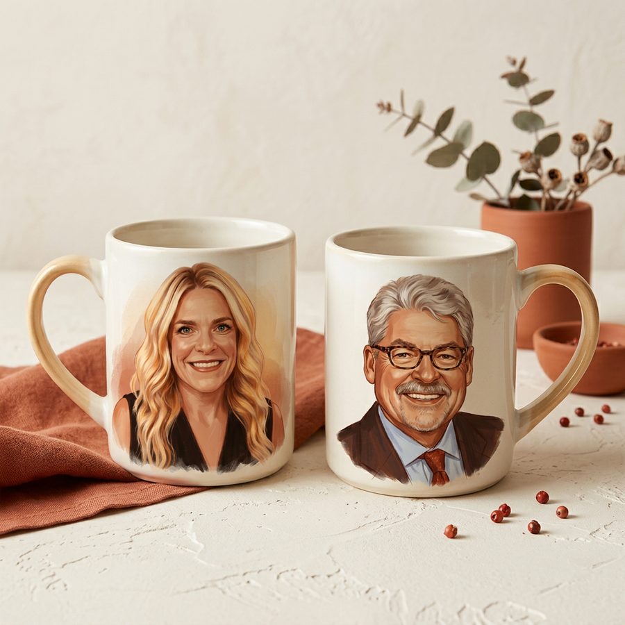 Holly + Hill Mug Duo